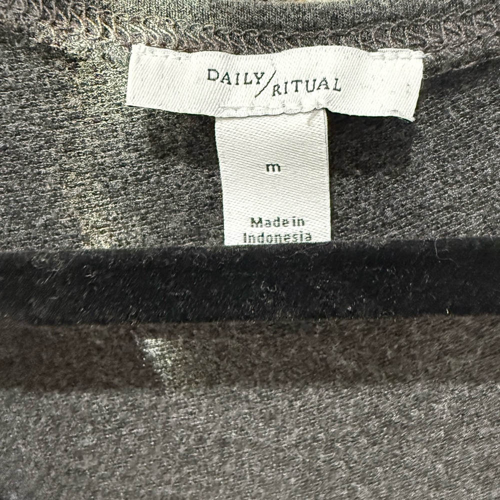 Daily Ritual Charcoal jumper - Picture 3 of 5